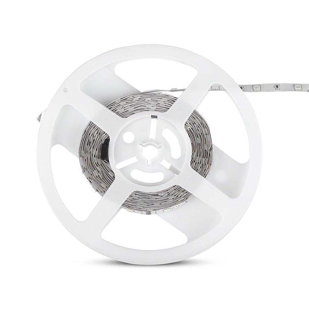 4.8W Taśma LED, , IP20, Rolka:5m, VTAC, SKU 2124