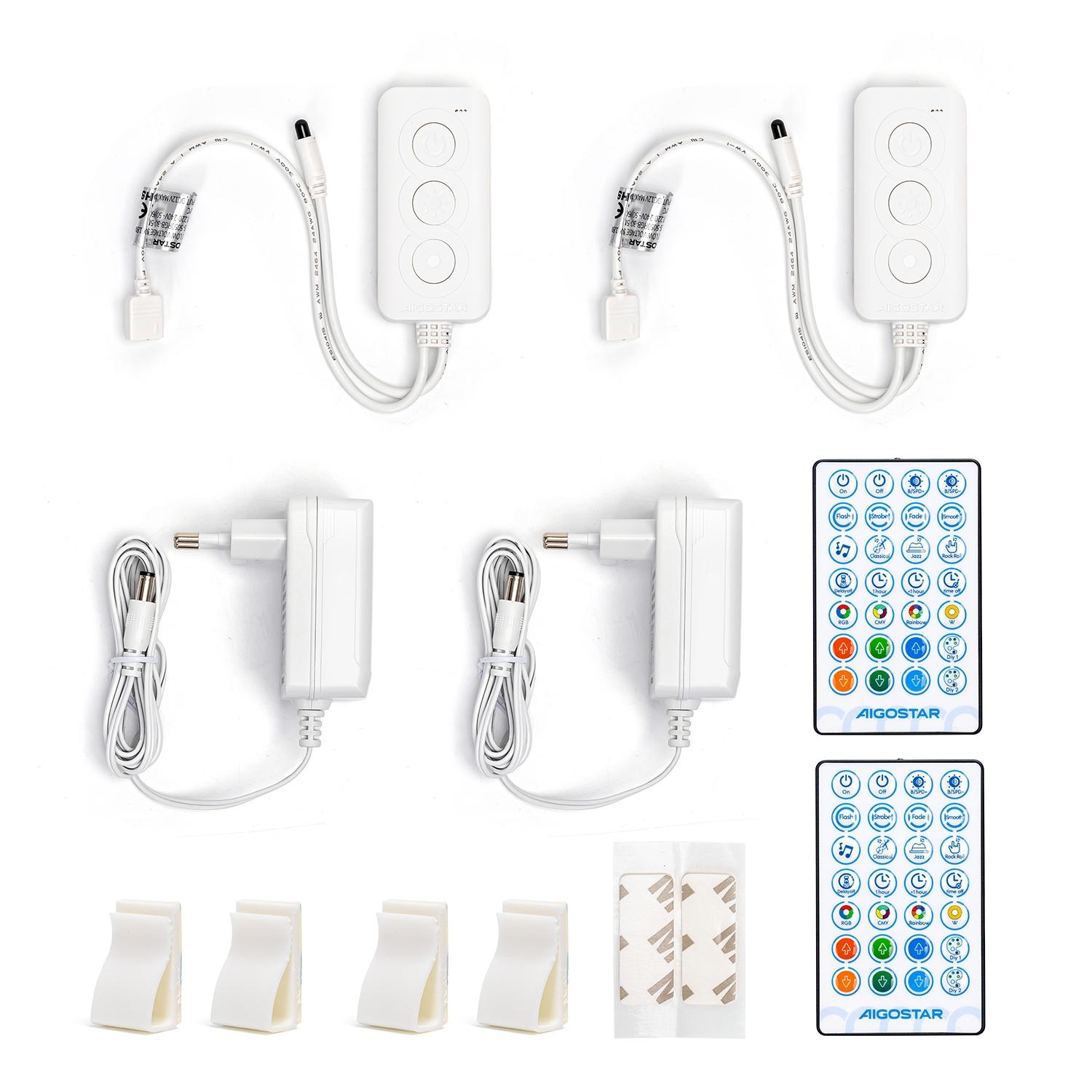 WiFi WB Smart Low Voltage Strip Light 18W 1*5M(2 sets)