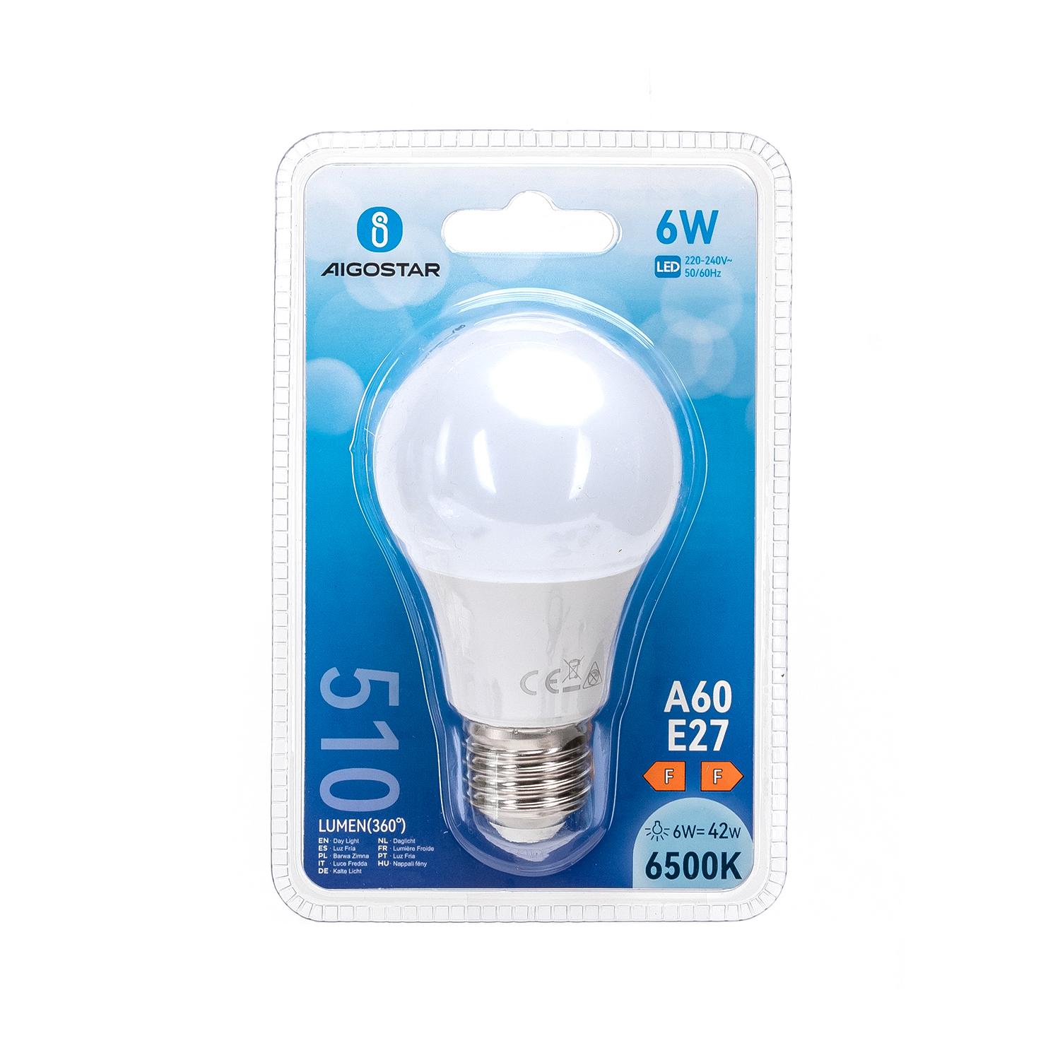 LED E27 6W A60 ( general bulb )