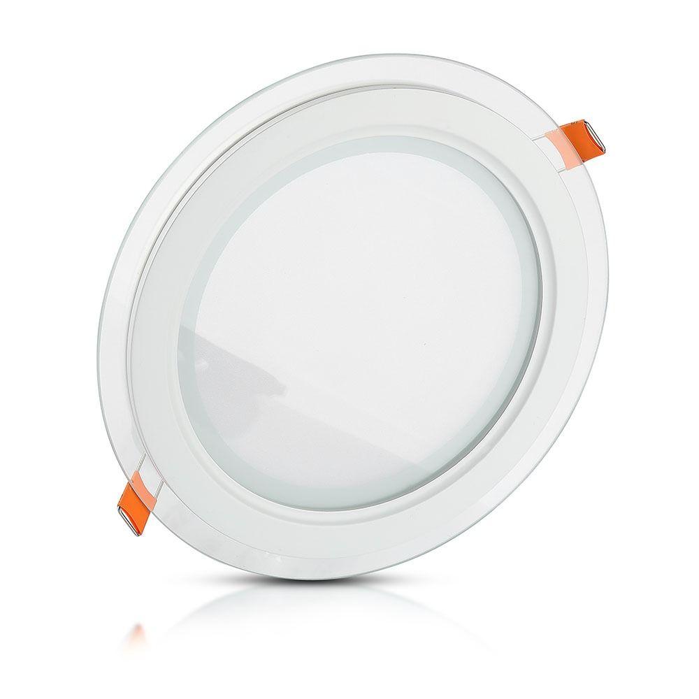 6W Panel LED, Barwa:6400K , Okrągła, VTAC, SKU 4739