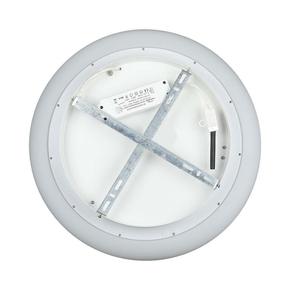 VT-7308 20W ROUND LED DESIGNER SURFACE PENDANT COLOR CHANGING D:300XH80 DIMMABLE WHITE