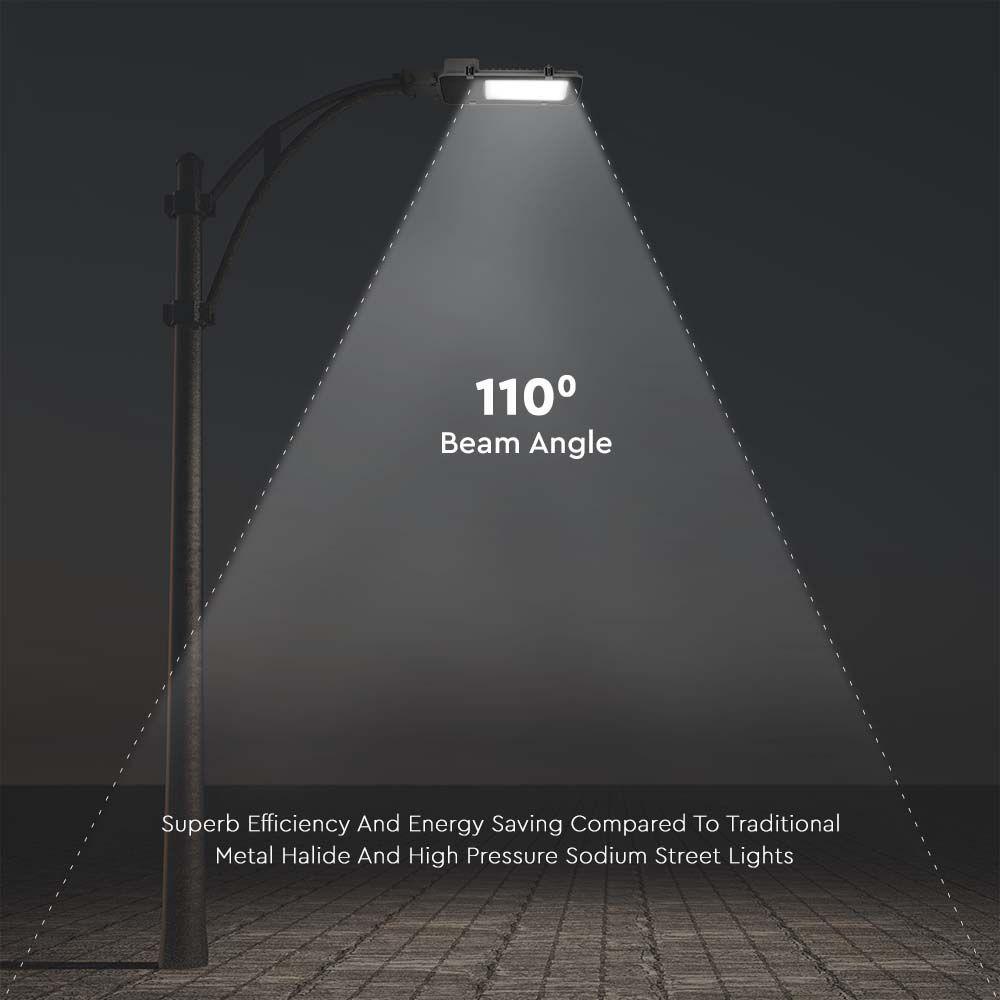 VT-100ST 100W LED STREETLIGHT SAMSUNG CHIP 4000K GREY BODY