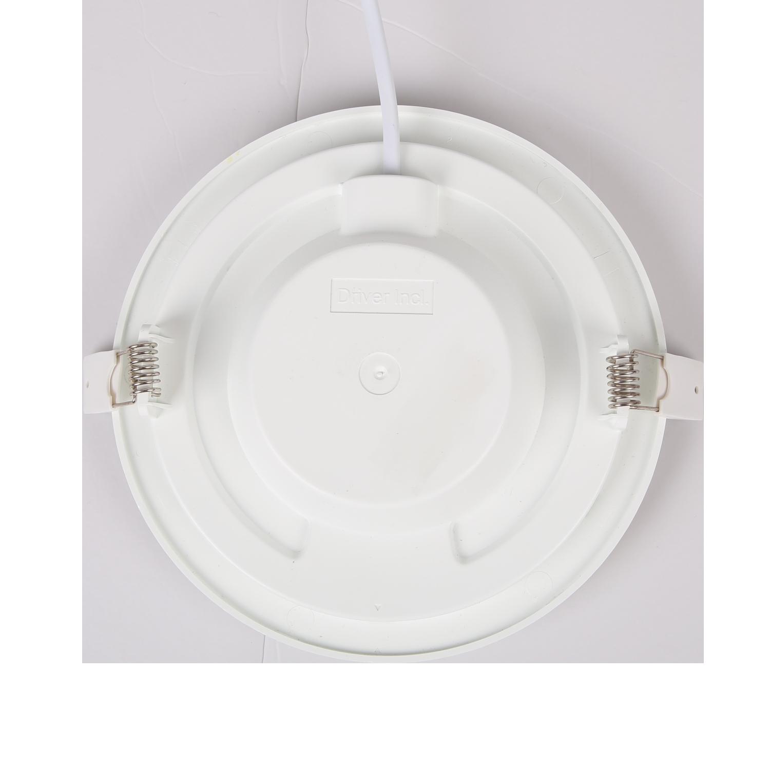 Downlight podtynkowy LED z czujnikiem 12W Żółte światło