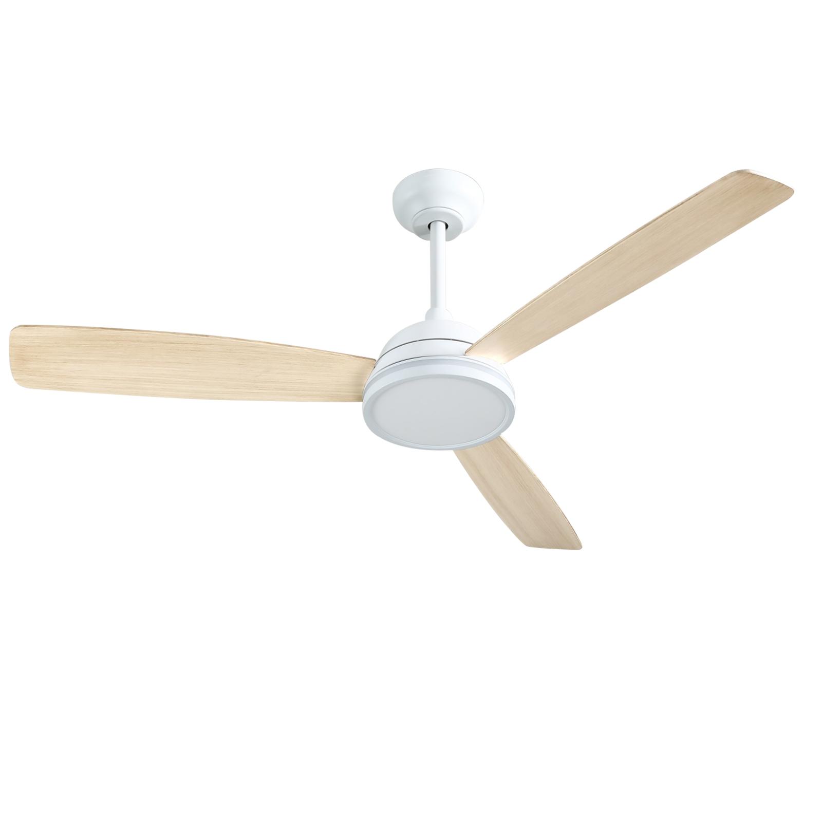 LED CEILING  FAN 52-inch  3-LEAF 6 LEVELS/WHITE