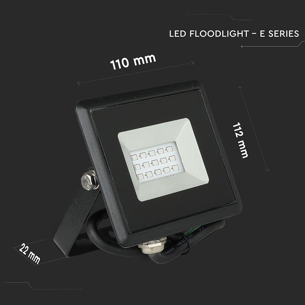 VT-4011 10W BLUE LED FLOODLIGHTS BLACK BODY