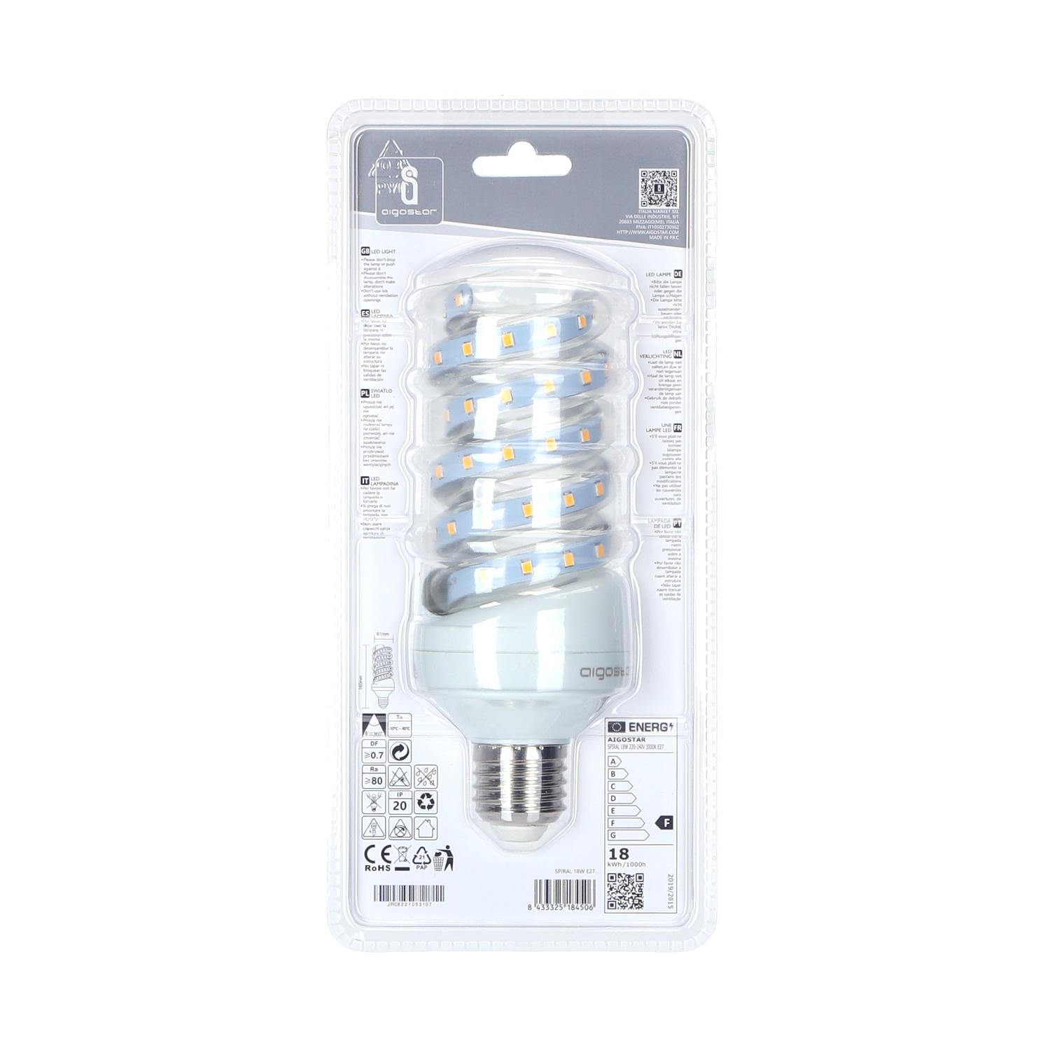 lampa spiralna LED B5