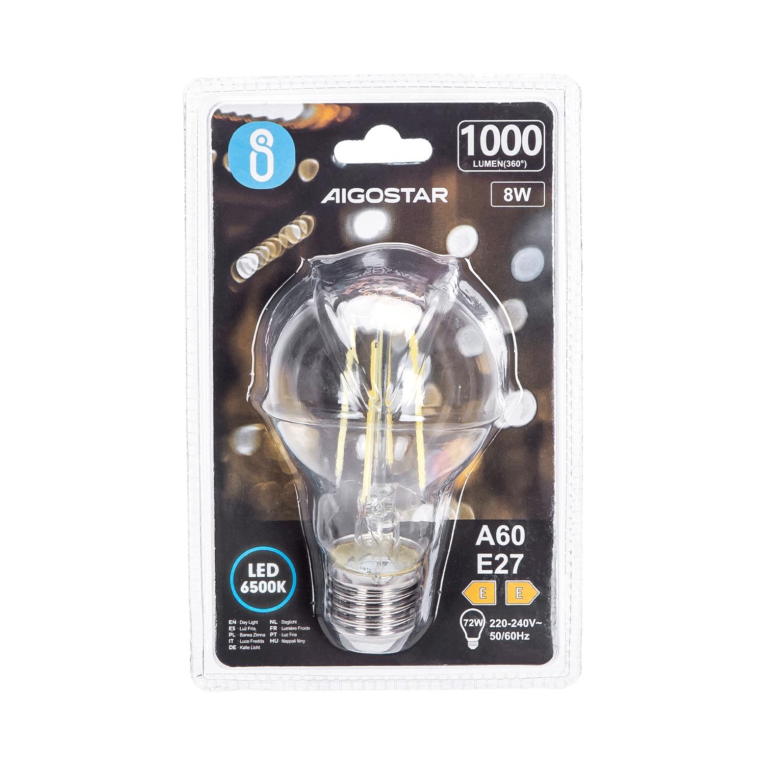 LED filament lamp A60