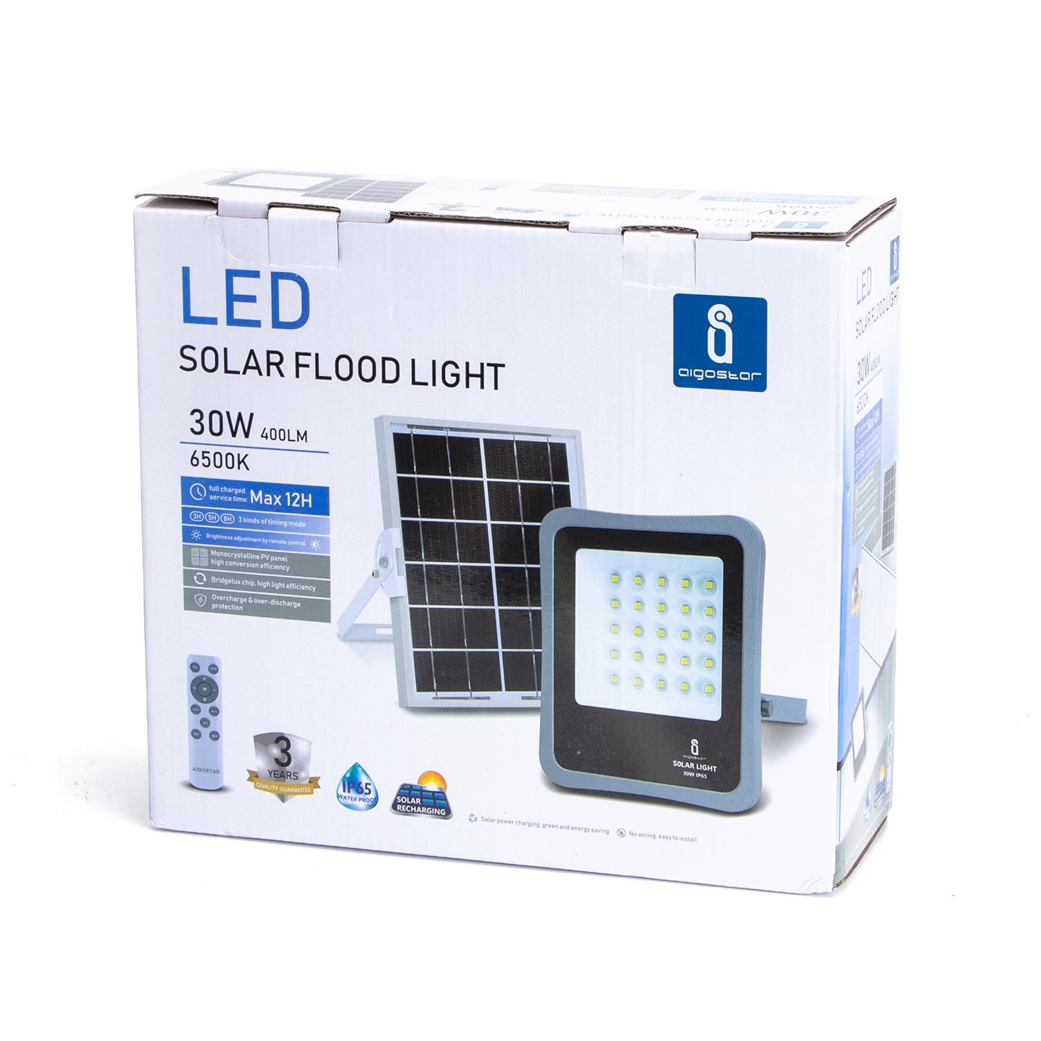 Solar flood light 30W IP65