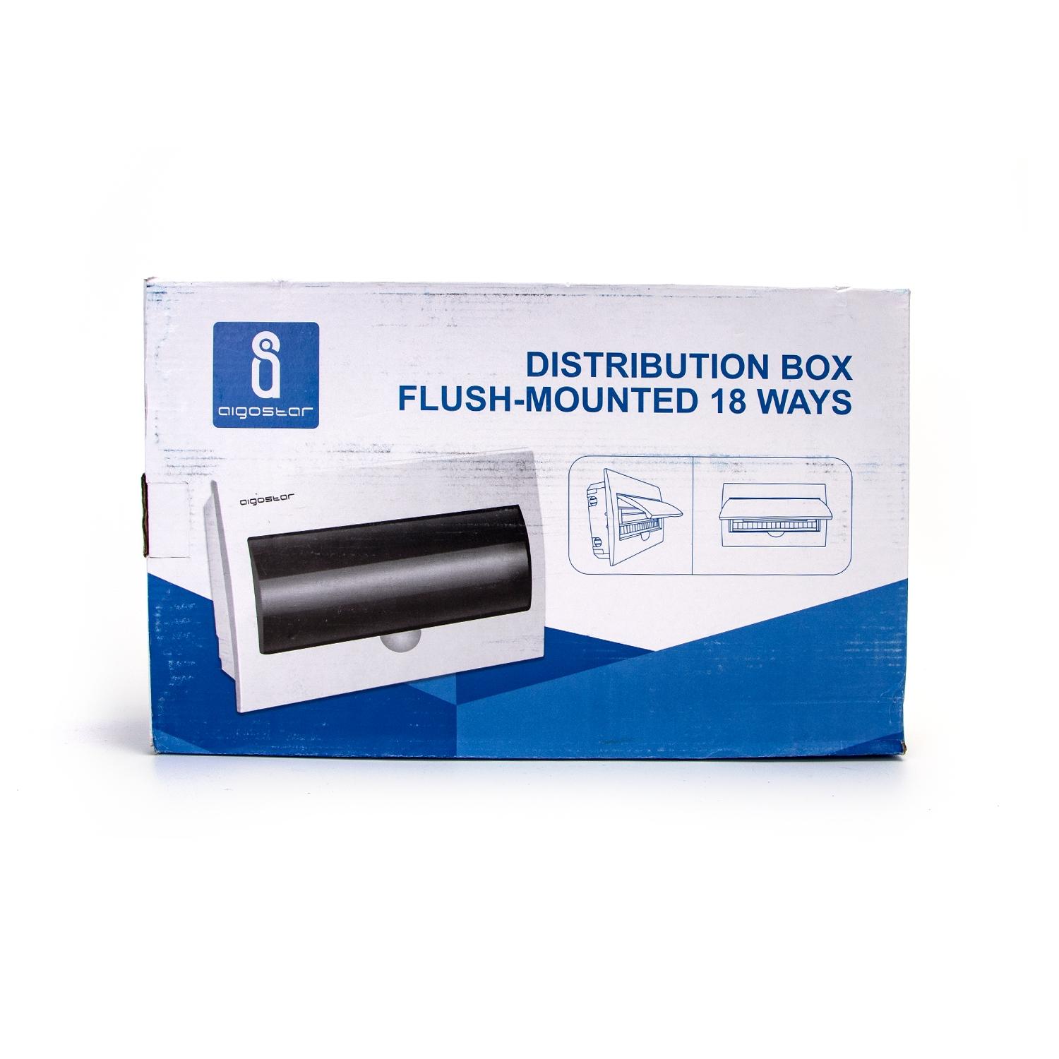 Distribution Box Flush-mounted 18 Ways White