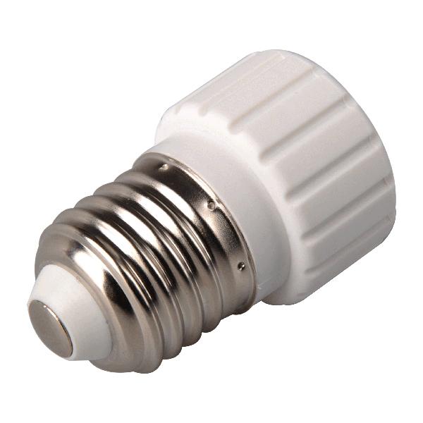 Adaptor E27 to GU10 White