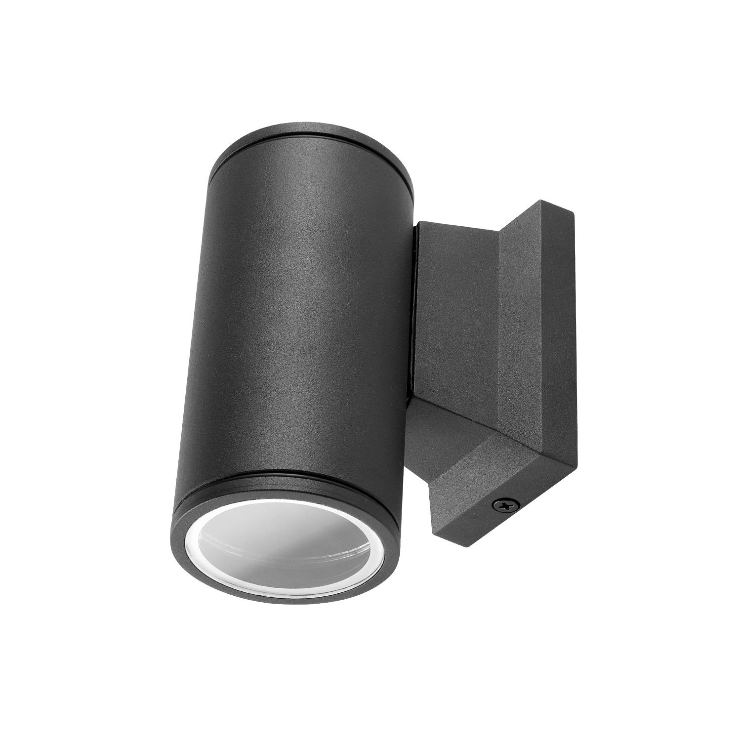 One-way Wall Light Black (Without Light Source) GU10