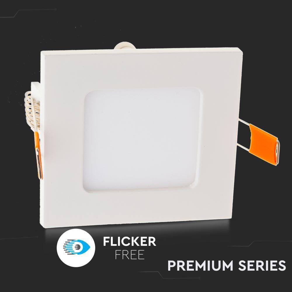 VT-1807 18W LED PREMIUM PANEL 4000K SQUARE