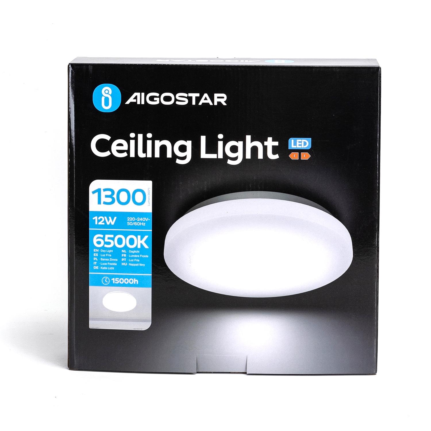 Ceiling Light 12W 6500K D260*H63 mm