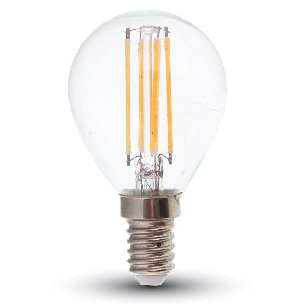 VT-2486 6W P45 LED FILAMENT BULB-CLEAR GLASS 2700K E14(130LM/WATT)