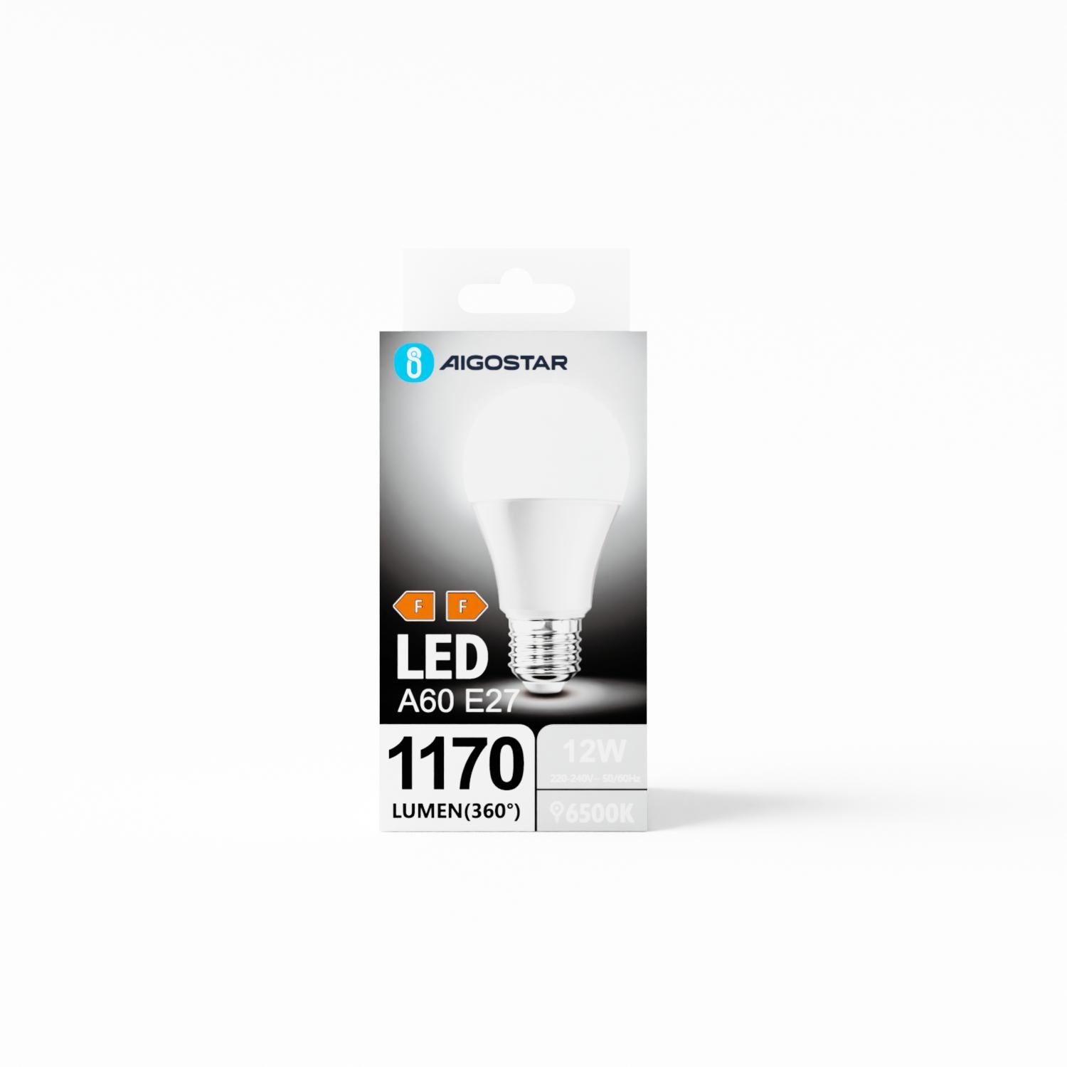 LED E27 A60 12W