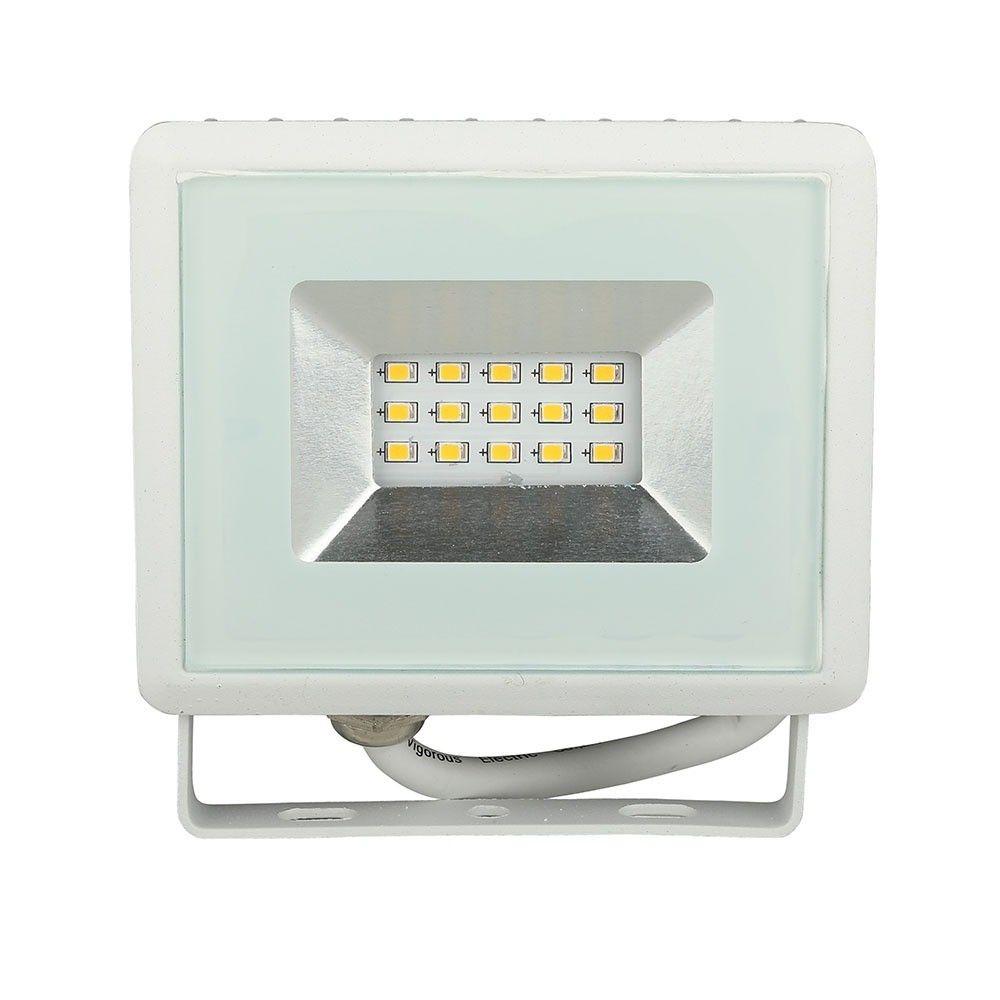 10W Naświetlacz LED SMD, Barwa:4000K, Obudowa: Biała, VTAC, SKU 5944