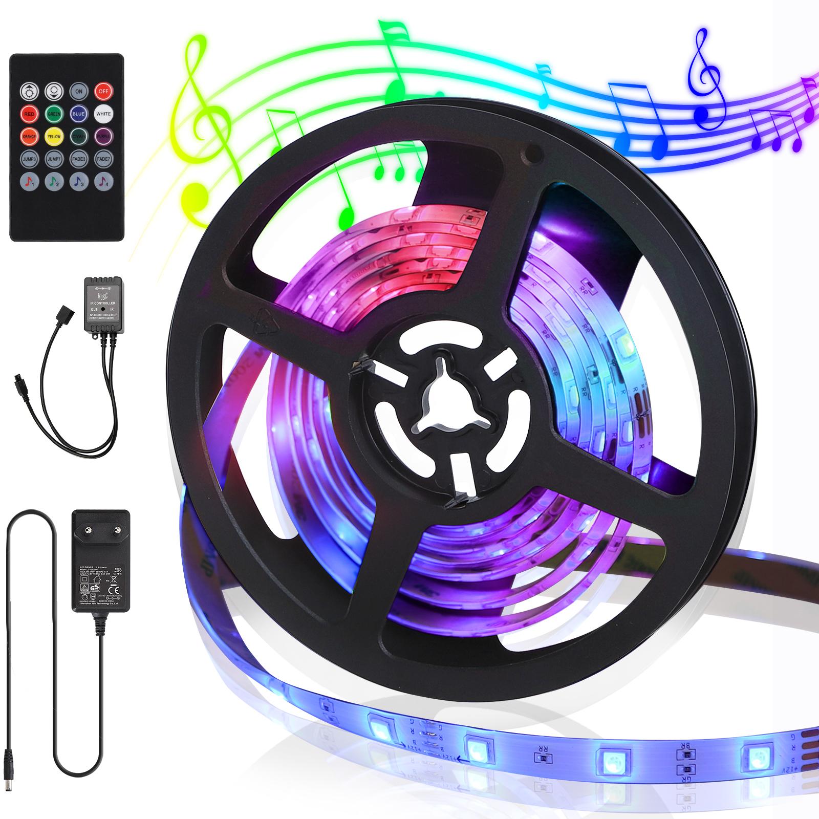 LED Low Voltage Music Rhythm Strip Light 3m