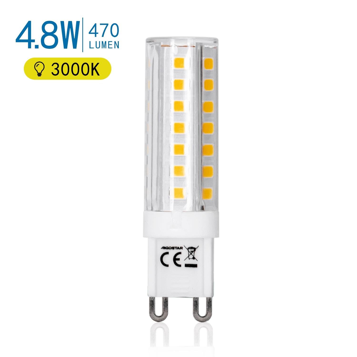 Koraliki Lampowe LED G9 4,8W (4.8W,G9,3000K)