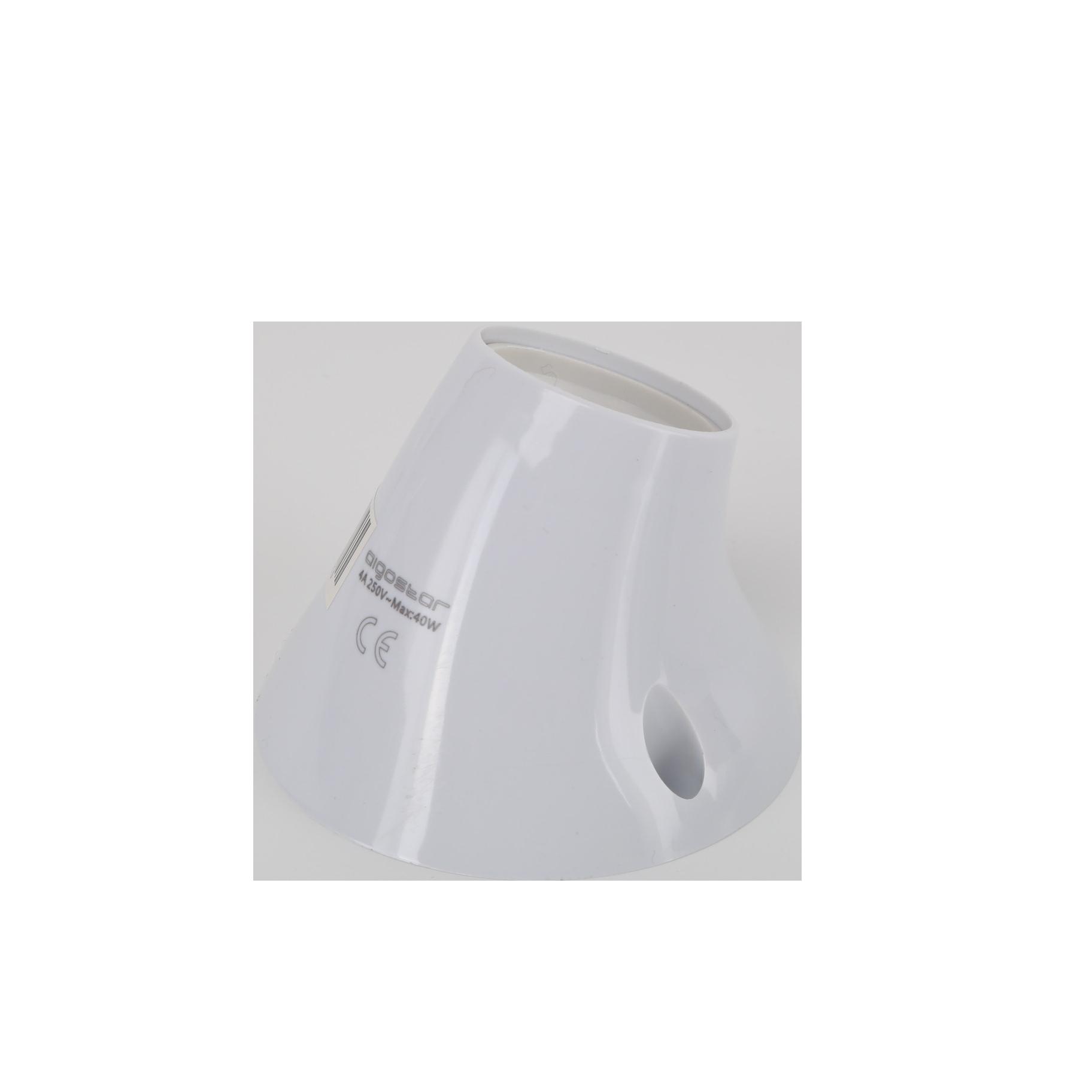 E27 Plastic Lamp Holder White