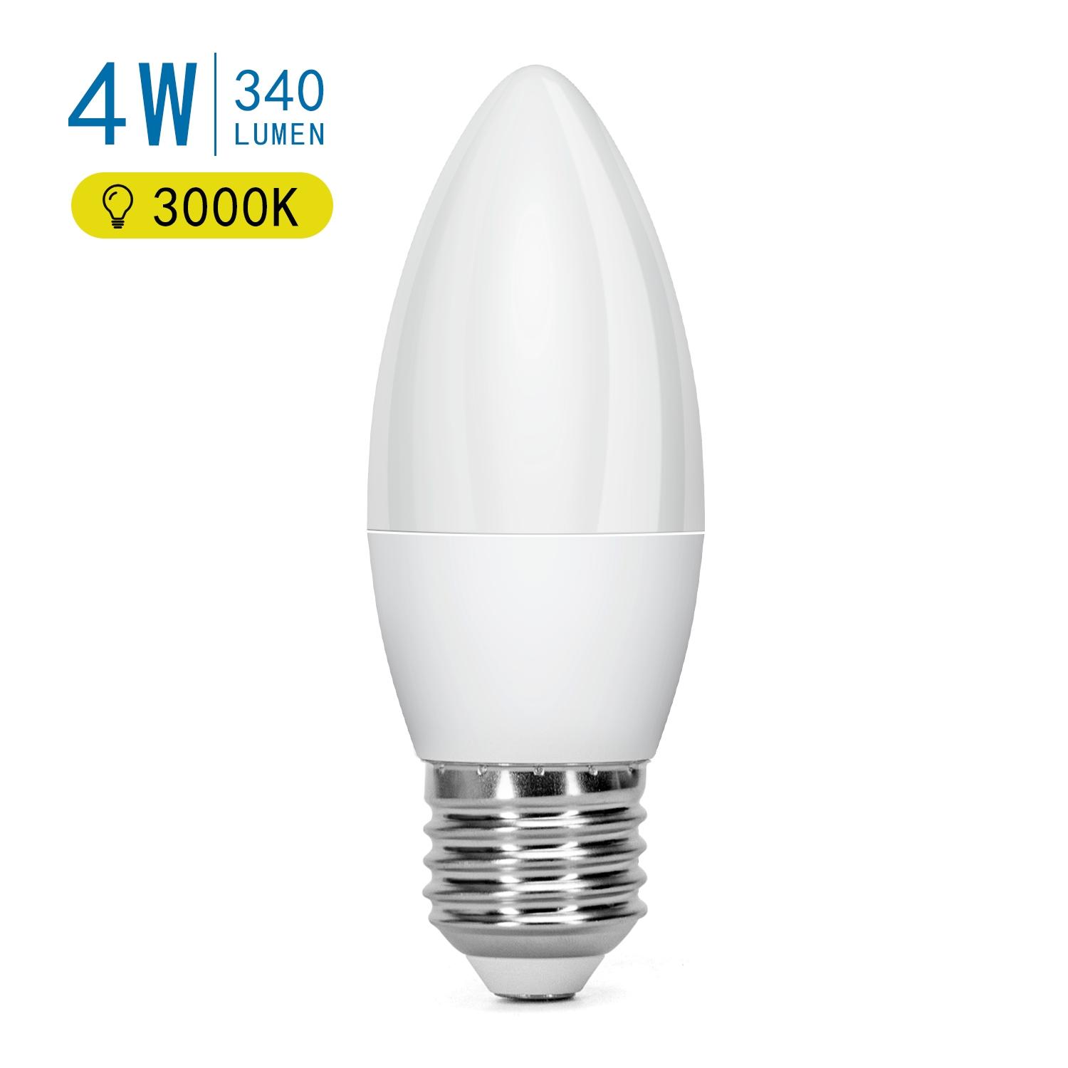 LED C37 E27 4W