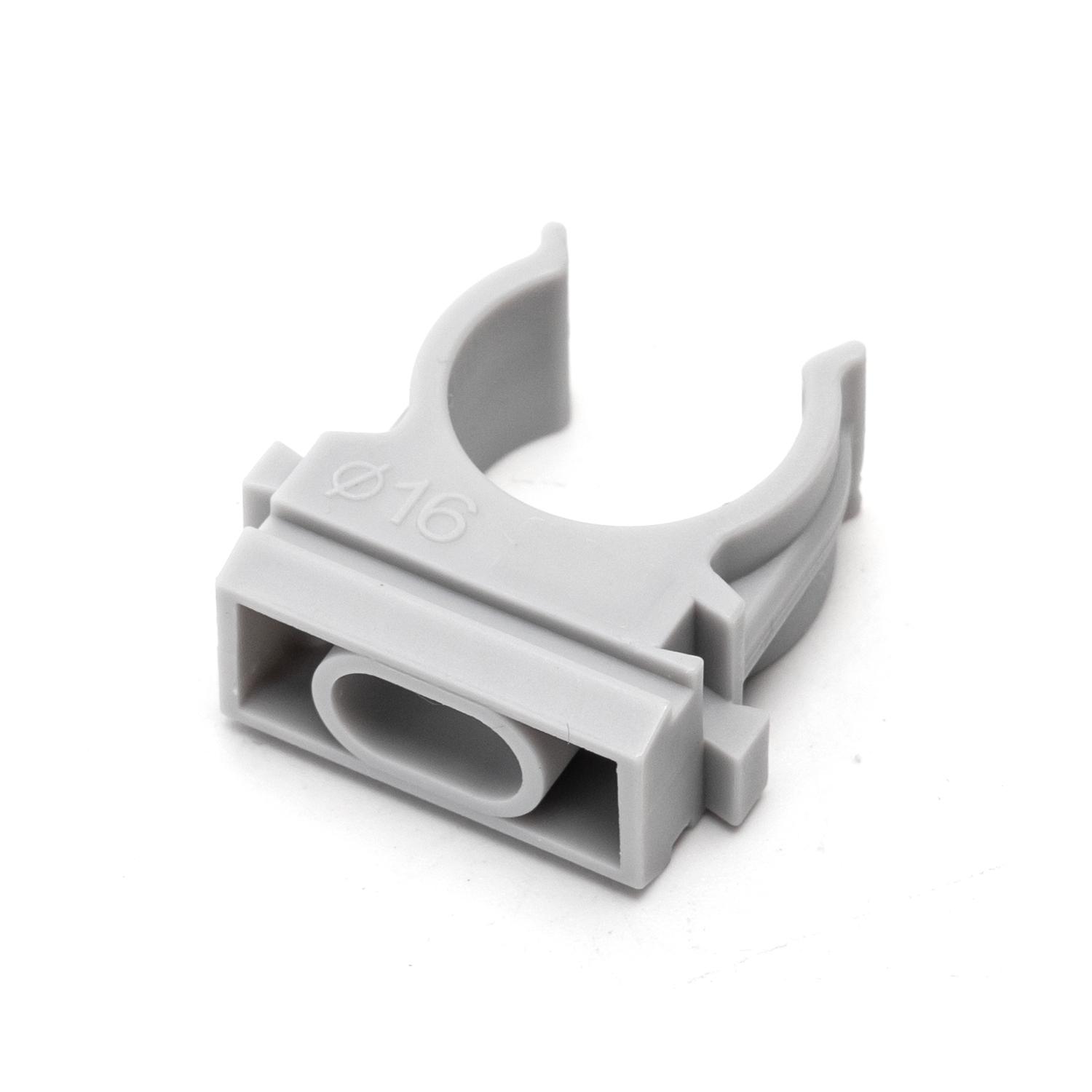 U-shaped PVC pipe clamp, Φ 16mm