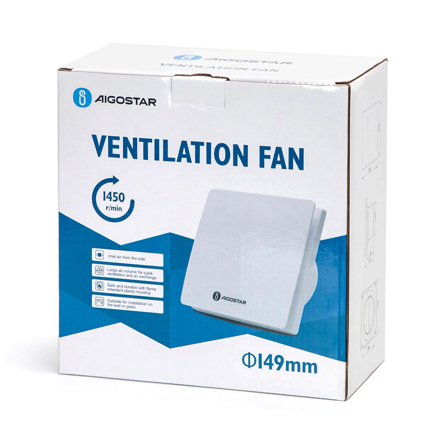 Ventilation fan 18W 6 inch White