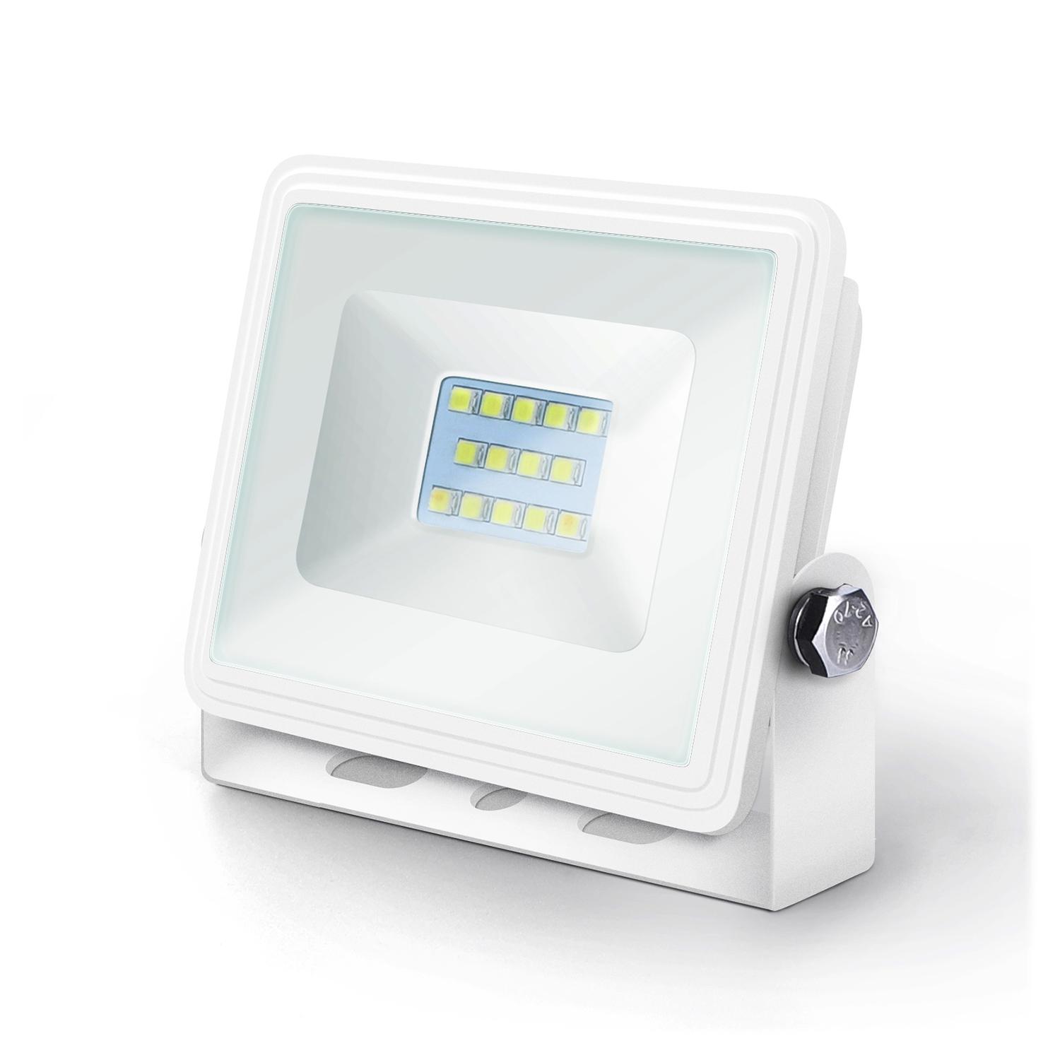 LED Slim Floodlight White 10W (Die-casting)