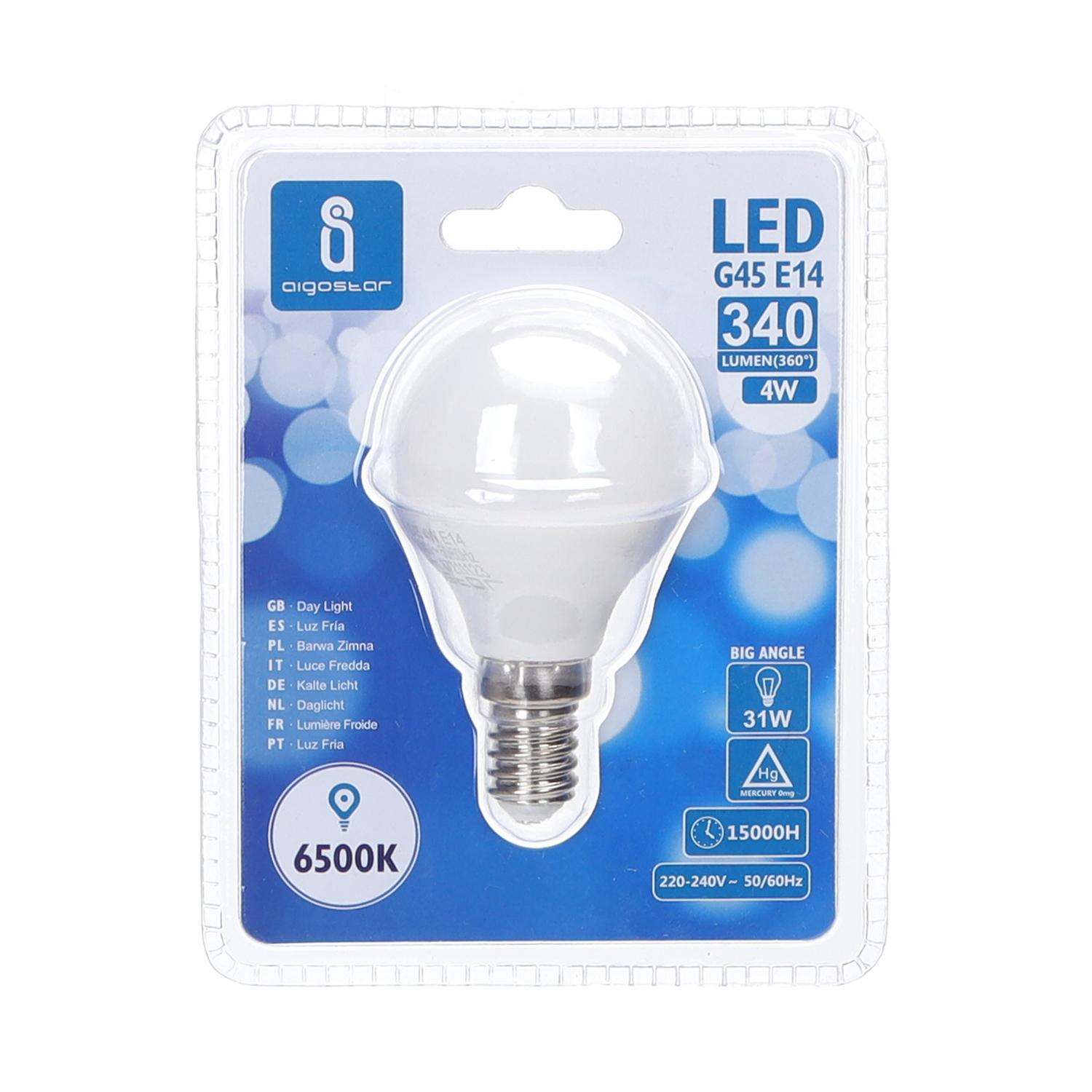 LED E14 4W G45