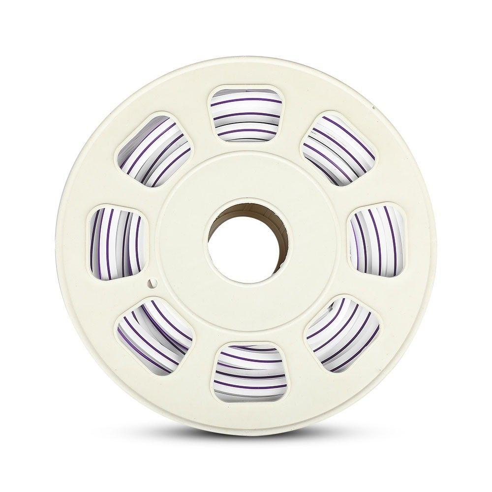 VT-555 8W/M NEON FLEX VIOLET 24V (10M/ROLL)(PRICE PER M)