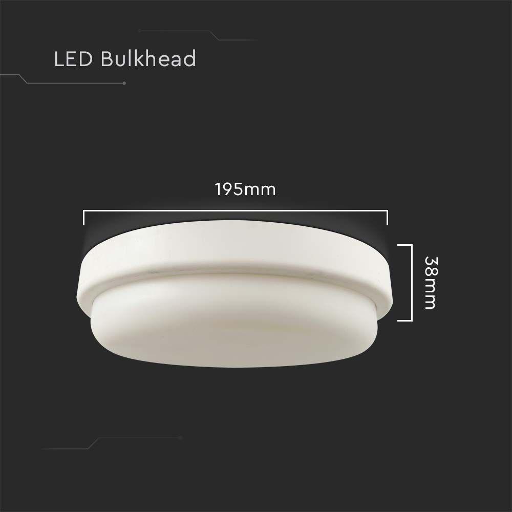 VT-8096 18W LED BULKHEAD 4000K