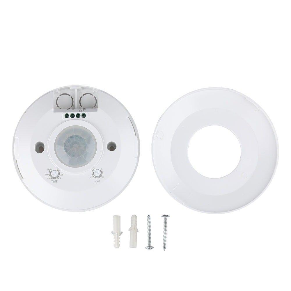 VT-8027 PIR CEILING SENSOR(FLAT) - MAX:1000W LED