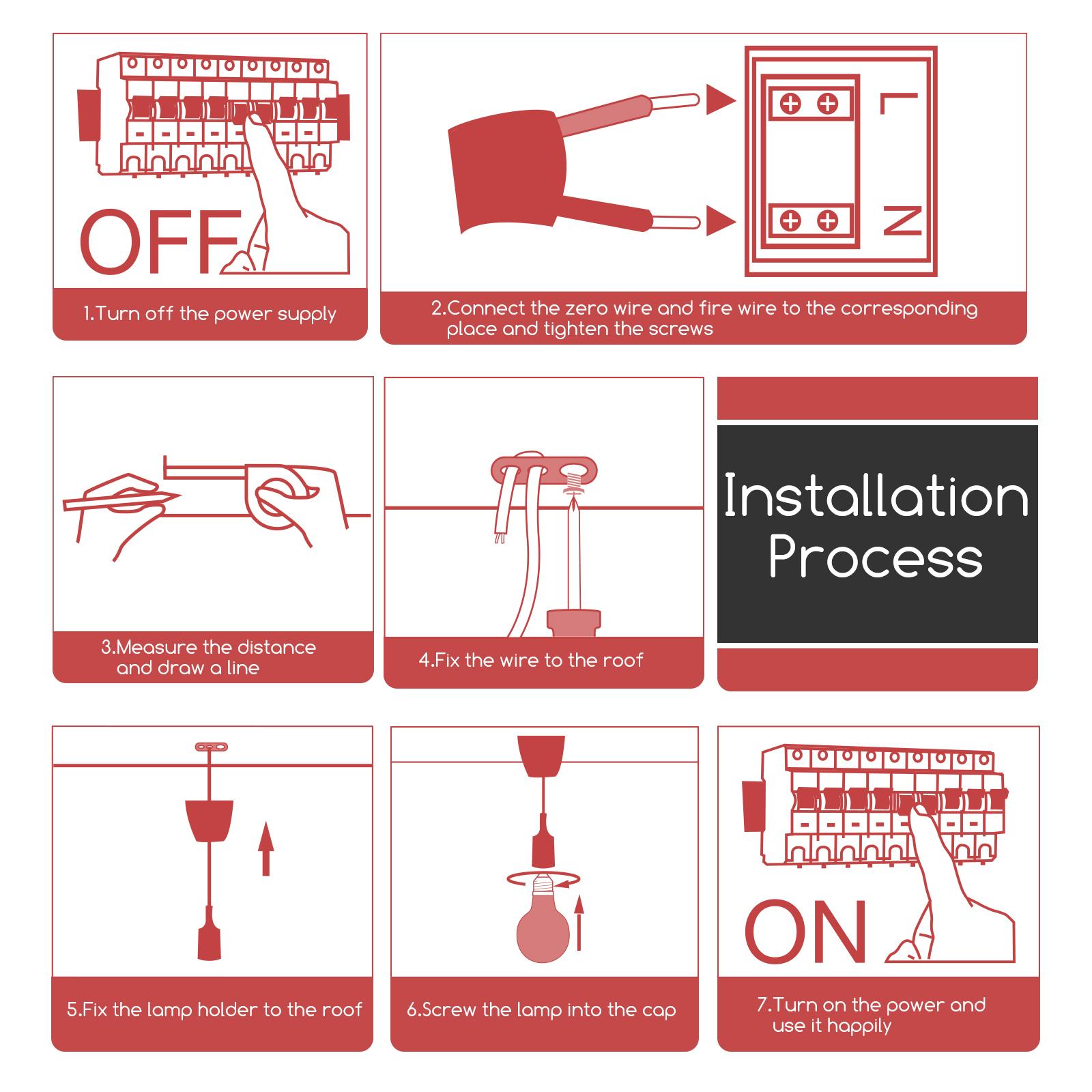 Plastic hanging lamp holder ( Plastic&Silica gel )