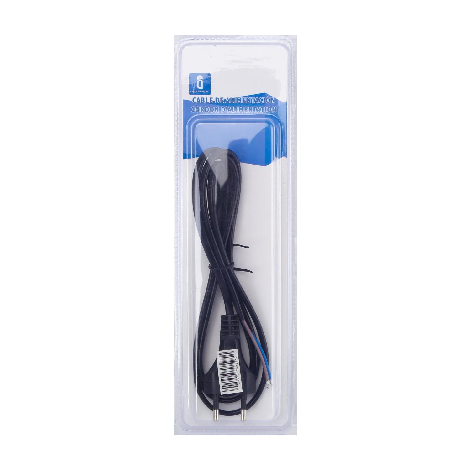 Power Cord 2X0.75m㎡ 1.5m Black