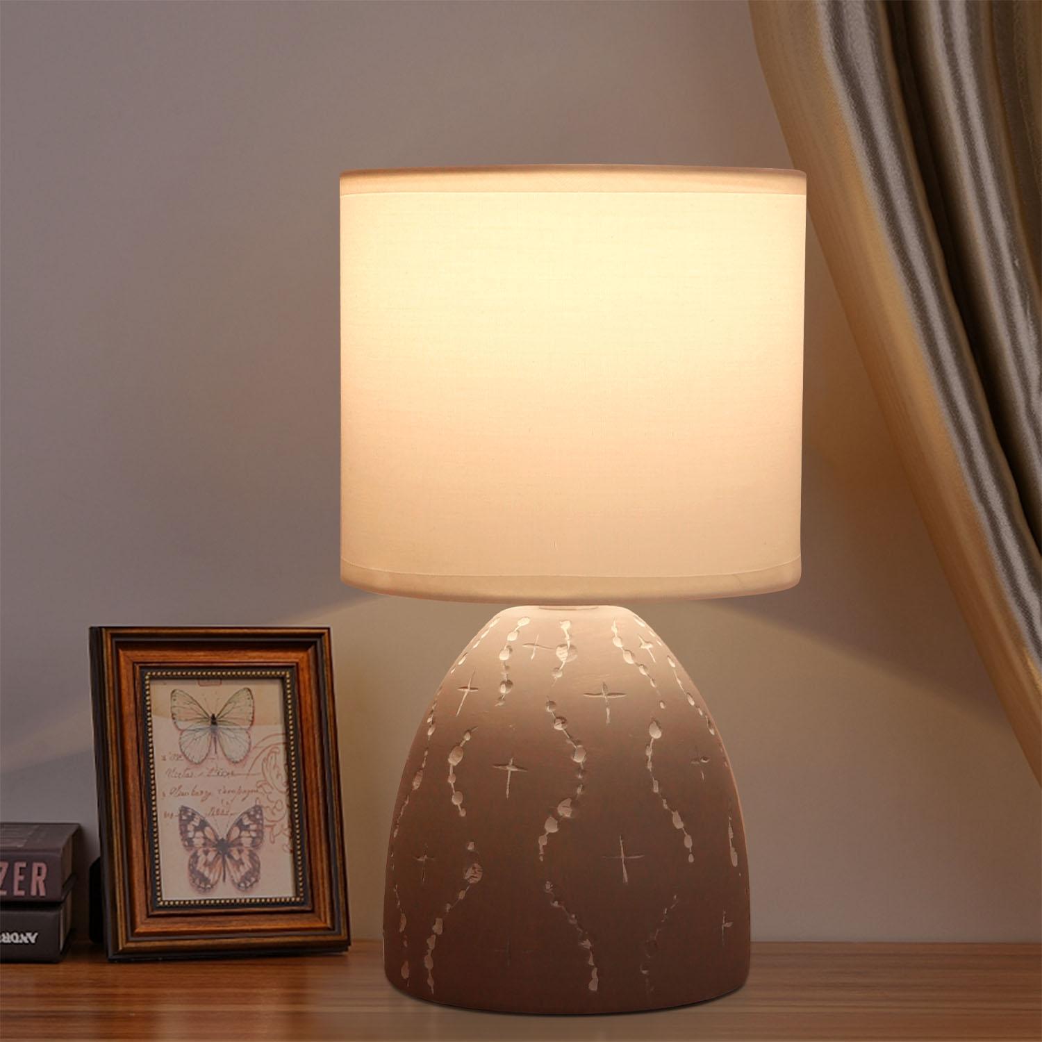 Ceramic Table Lamp (Without Light Source) E14