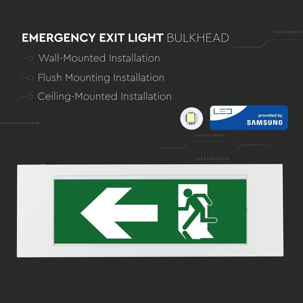 VT-511 LED EMERGENCY LIGHT(12 HOURS) SAMSUNG CHIP 6000K