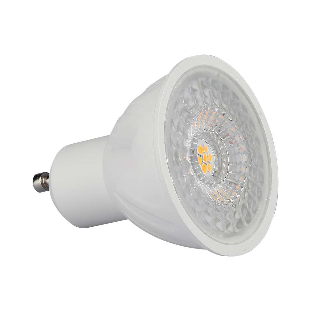 6W GU10 Żarówka LED, Chip SAMSUNG, Barwa:3000K, Kąt 110', Ściemniana, Trzonek:GU10, VTAC, SKU 21198