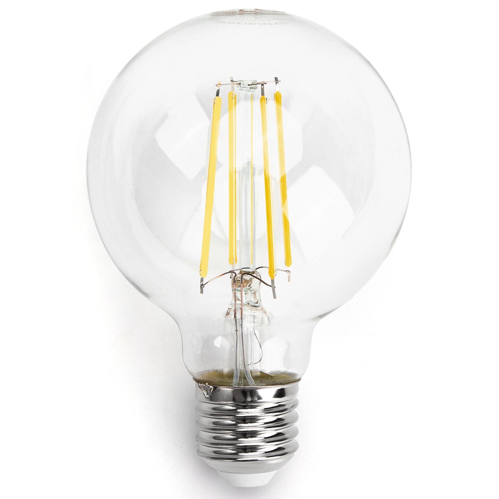 LED Filament Bulb (Clear) G125 E27 8W