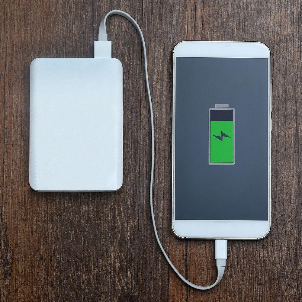 Power Bank, 5000mAh/18.5wh, 5V, Biały, VTAC, SKU 8191