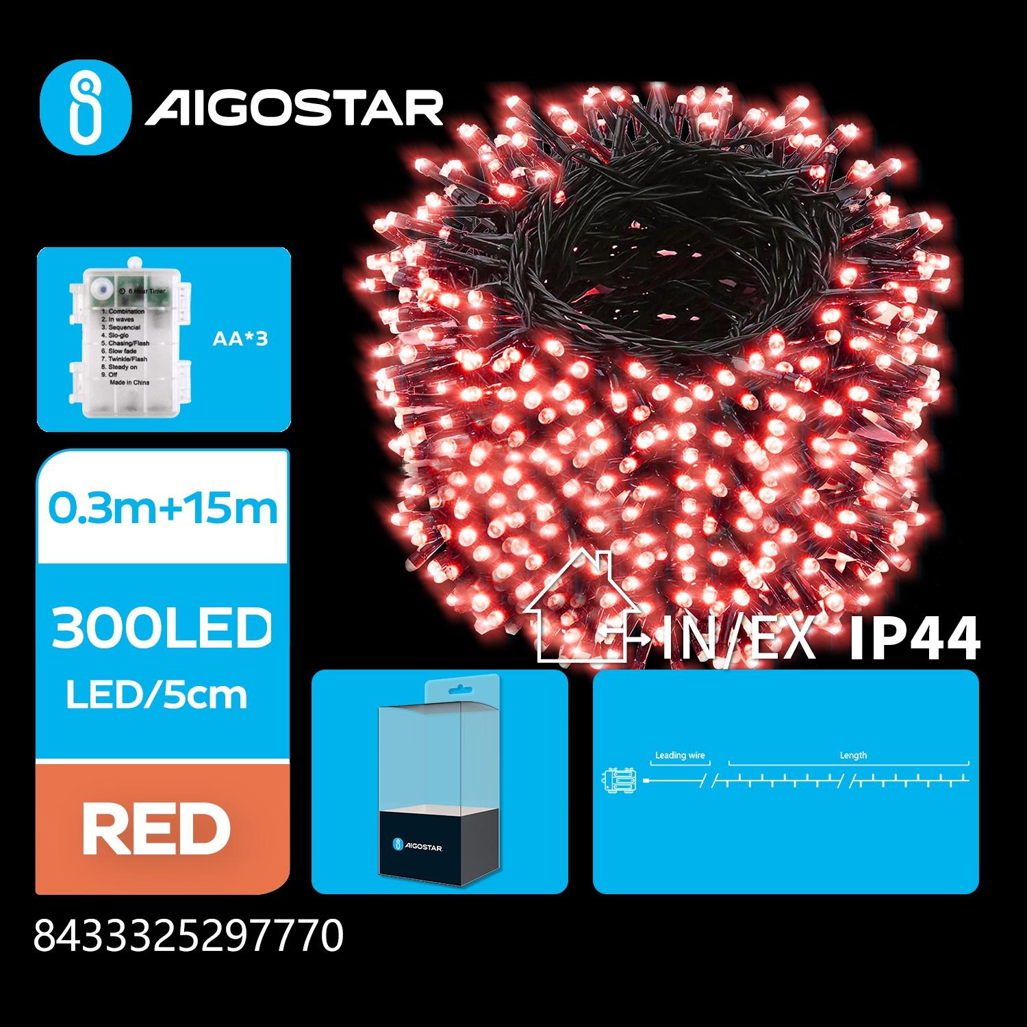 3AA Battery Flat String Lights