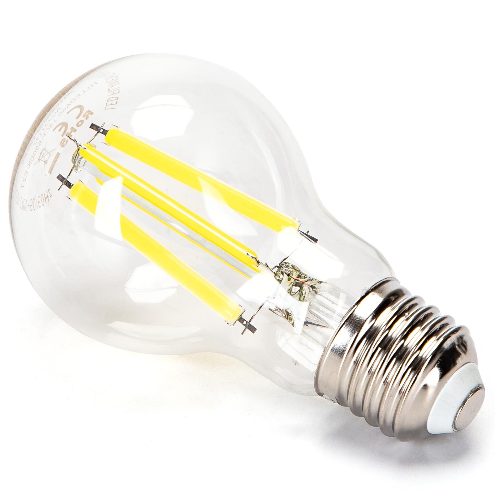 Żarówka LED Filament (Przezroczysta) A60 E27 12W