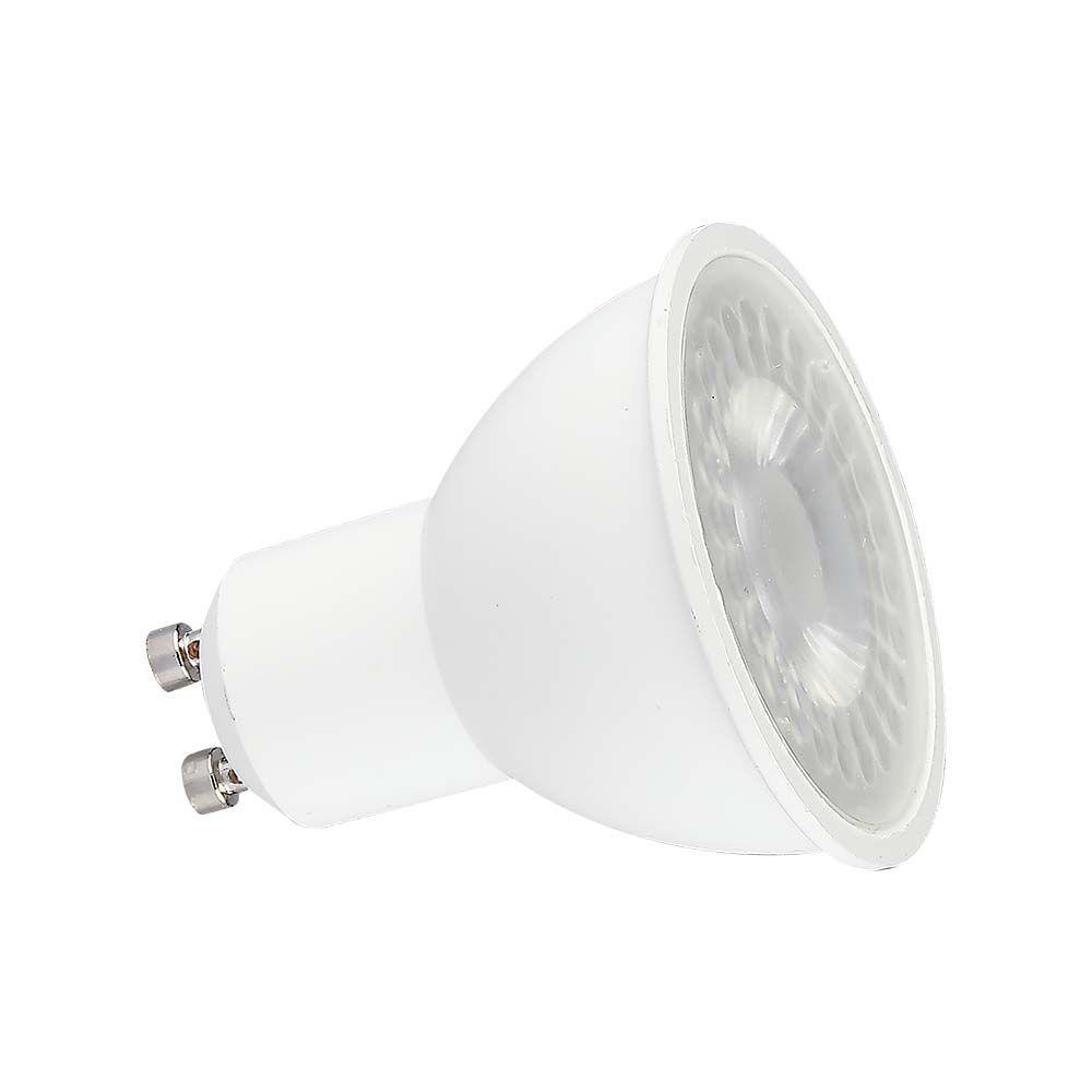 7.5W GU10 Żarówka LED, Chip SAMSUNG, Barwa:4000K, Kąt 110', Trzonek:GU10 , VTAC, SKU 21873