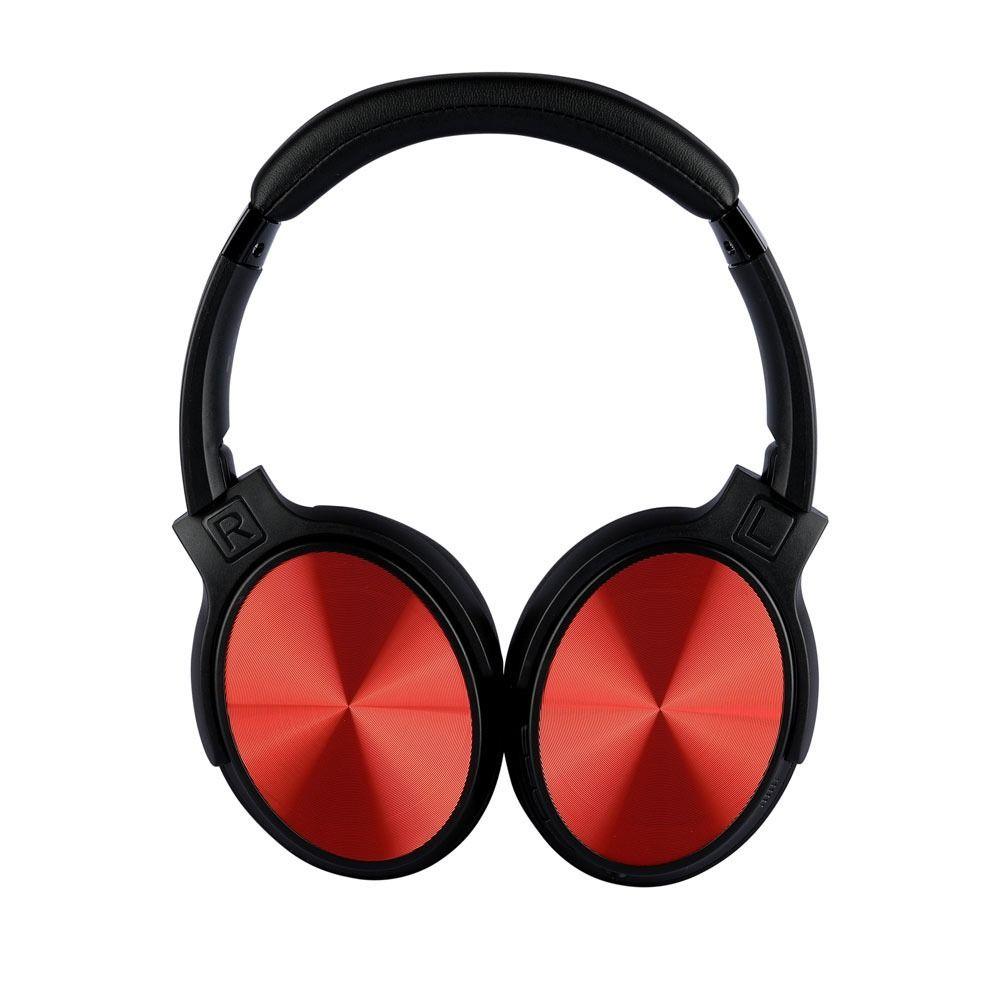 VT-6322 BLUETOOTH WIRELESS HEADPHONE WITH ROTATABLE HEAD-500mah-RED