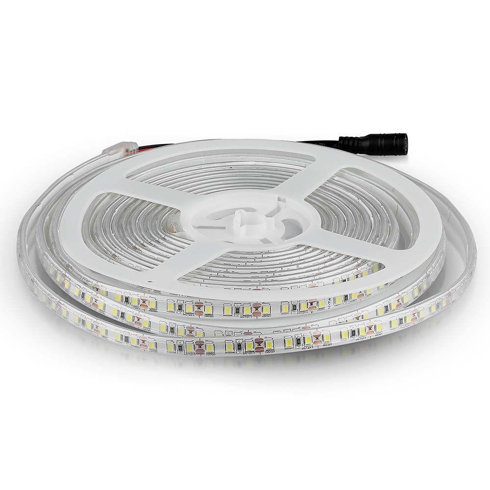 8W Taśma LED, Barwa:6400K, IP65, Rolka:5m, VTAC, SKU 212037