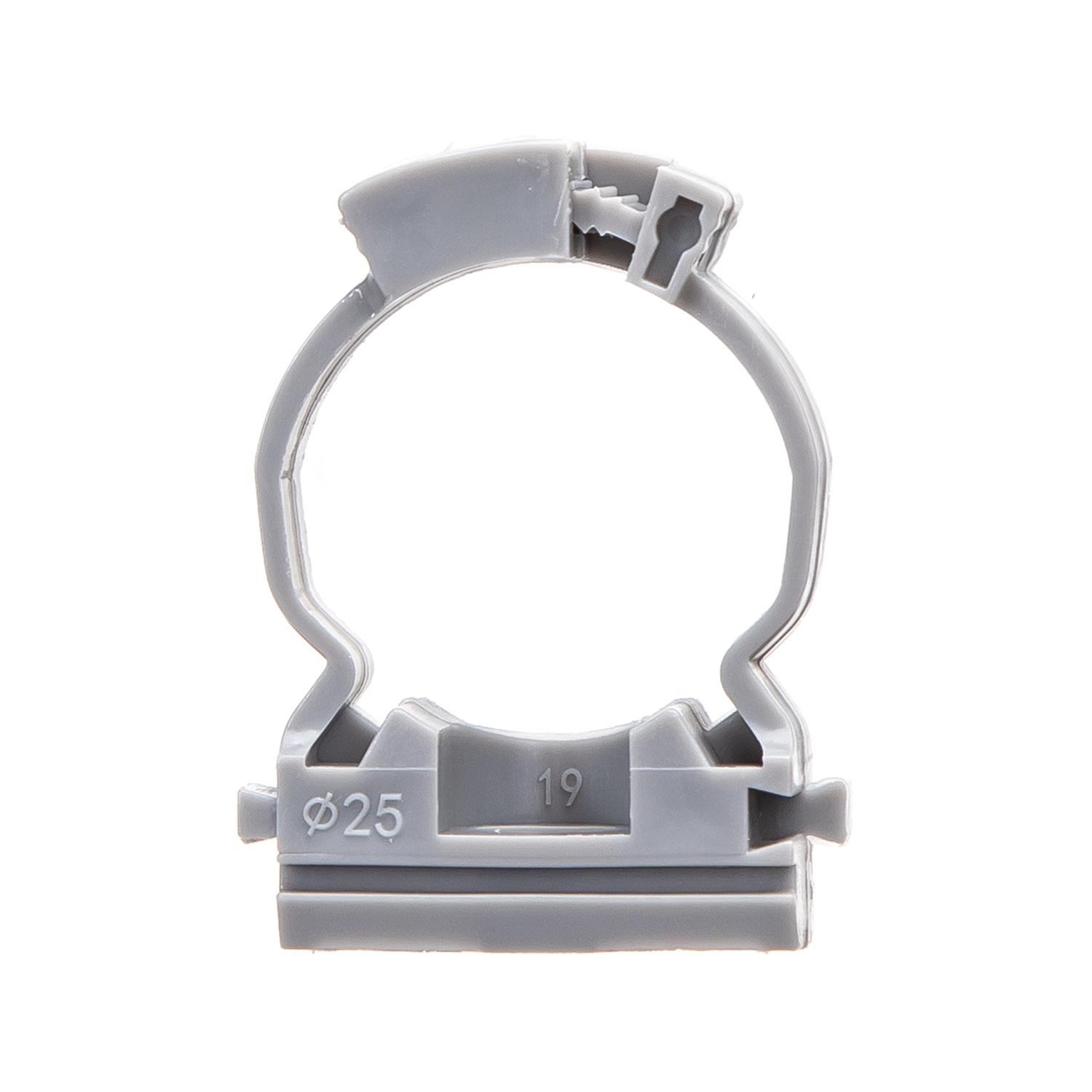 Retractable U-shaped PVC pipe clamp, Φ 25mm