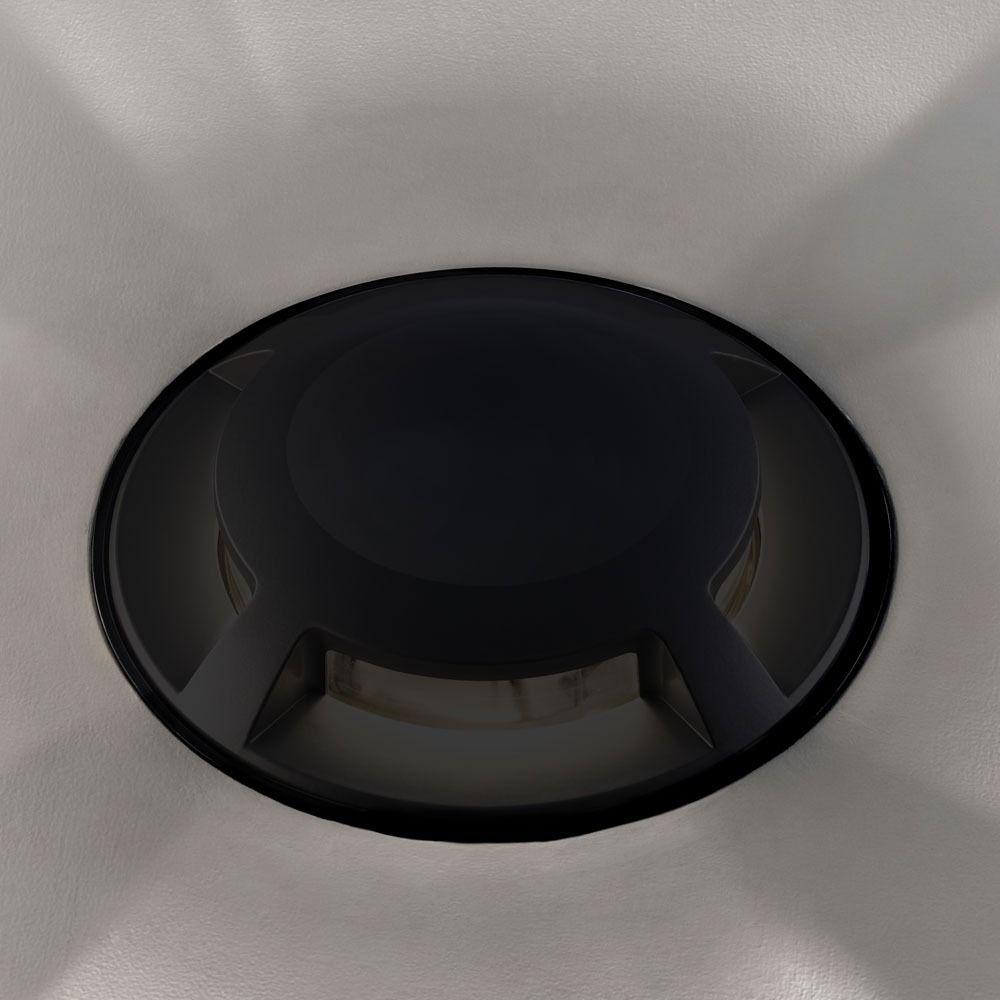 VT-1171 1W LED UNDERGROUND LIGHT(12V) 6500K-BLACK, IP67