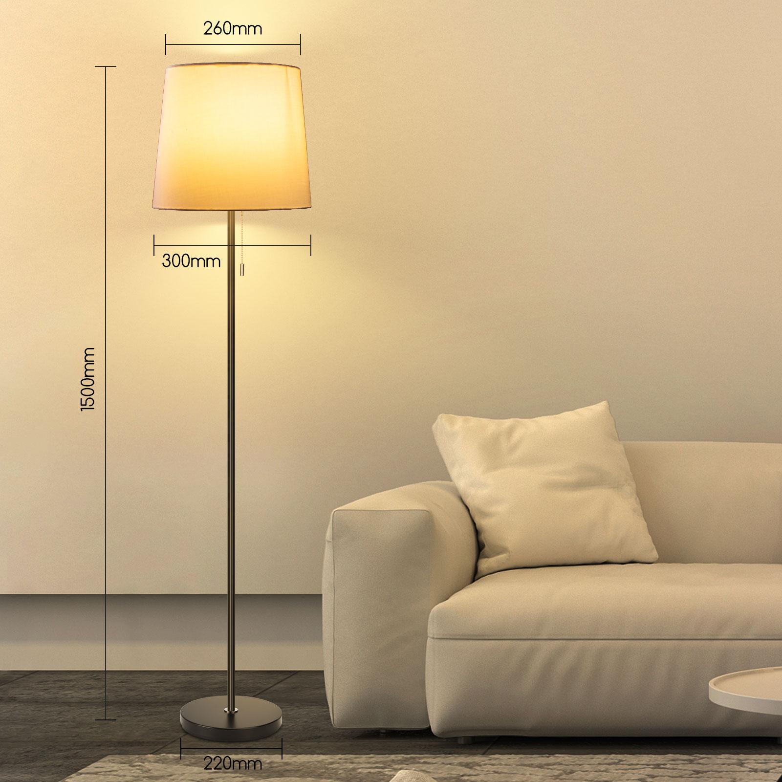 Metal Floor Lamp (Without Light Source) E27