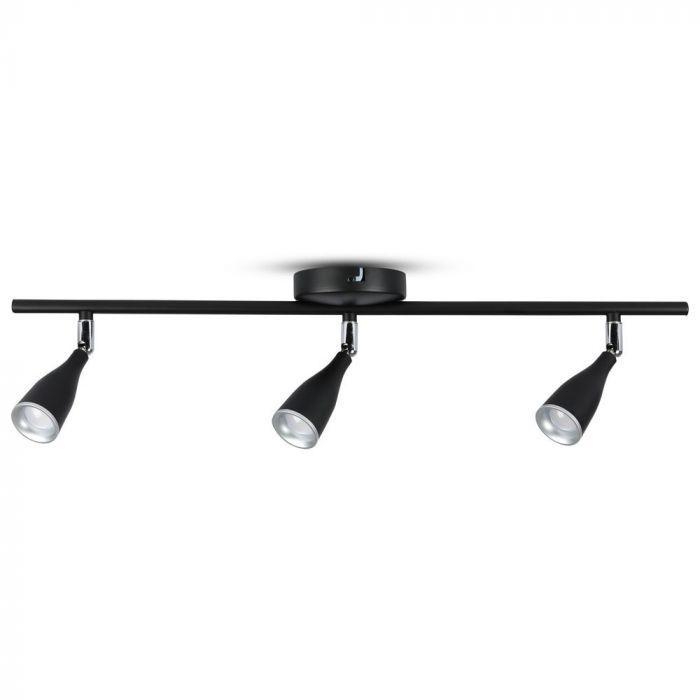 VT-813 13.5W LED WALL LIGHT(3 HEAD) 3000K BLACK