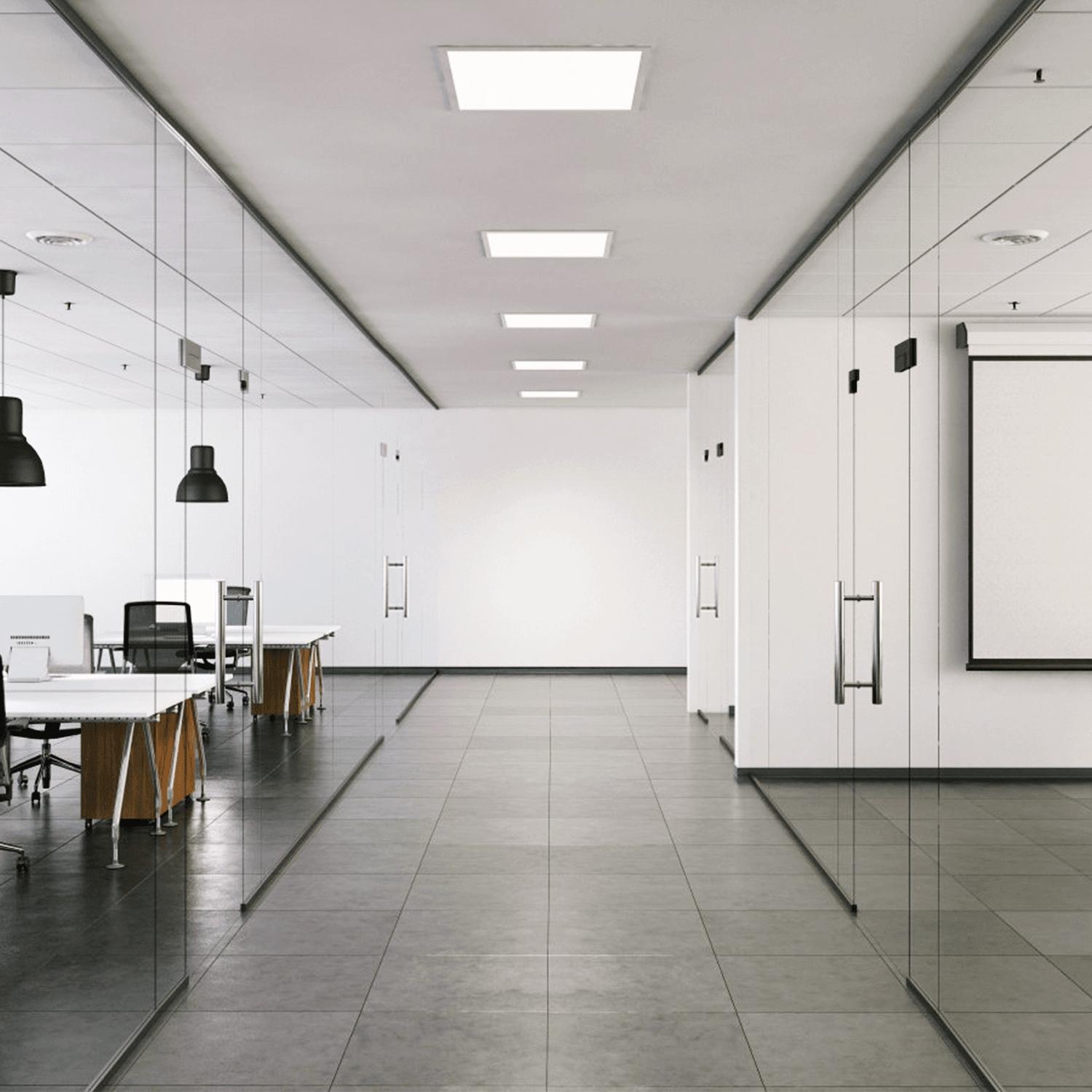 LED high-efficiency anti-glare panel light 28W white light