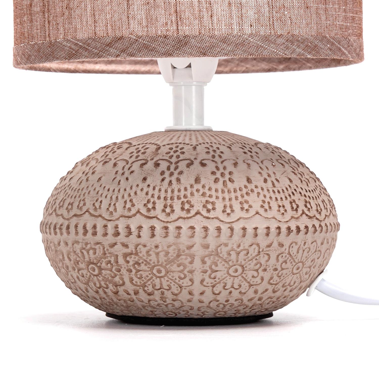 Ceramic Table Lamp (Without Light Source) E14