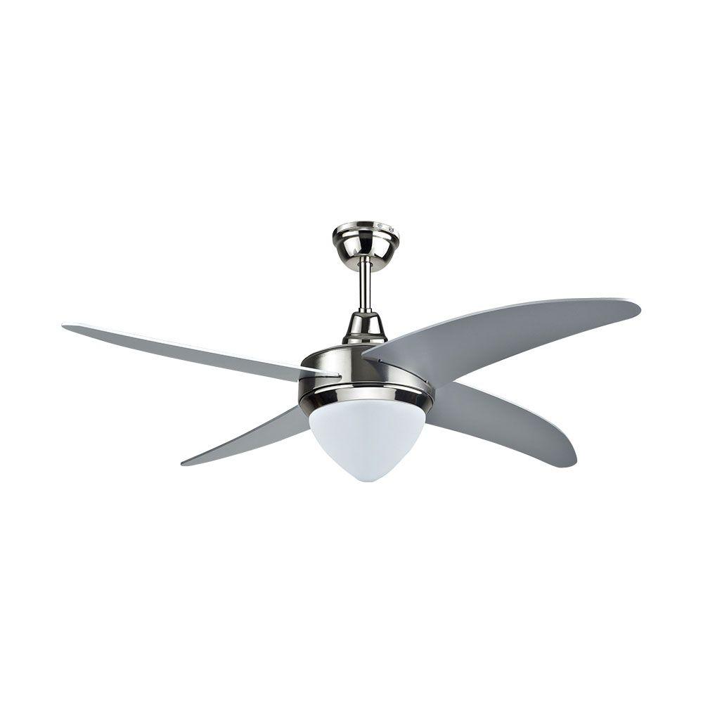 VT-6043-4 60W LED CEILING FAN WITH RF CONTROL-4 BLADES-AC MOTOR